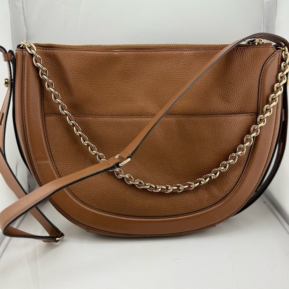 Michael Kors Brown Studded Women's Bag - Picture 3 of 7